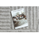 Teppich SANTO SISAL 0989 geometrisch grau