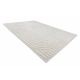 Teppich SANTO SISAL 0989 geometrisch weiß