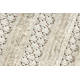 Teppich SANTO SISAL 0989 geometrisch weiß