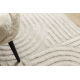 Teppich SANTO SISAL 0989 geometrisch weiß