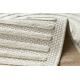 Teppich SANTO SISAL 0989 geometrisch weiß
