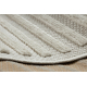 Teppich SANTO SISAL 0989 geometrisch weiß