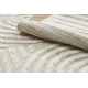 Teppich SANTO SISAL 0989 geometrisch weiß
