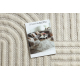 Teppich SANTO SISAL 0989 geometrisch weiß