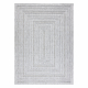 Alfombra SANTO sisal 0999 geométrica gris 