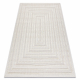 Tapis SANTO SIZAL 0999 géométrique blanc