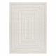 Covor SANTO SISAL 0999 geometric alb