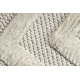 Carpet SANTO SISAL 0999 geometric white