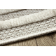 Carpet SANTO SISAL 0999 geometric white