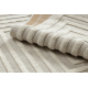 Carpet SANTO SISAL 0999 geometric white