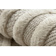 Carpet SANTO SISAL 0999 geometric white