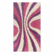 SHAGGY Teppich Style 98 Streifen rosa / Lila