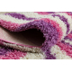 Tapis SHAGGY Style 98 Rayures rose / violet