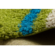 Tapis SHAGGY S113 vert