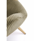 Lounge armchair AMARO olive, green