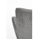 Loungesessel RAVEL grau / schwarz