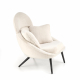 Poltrona lounge MERRY crema 