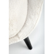 Poltrona lounge MERRY creme