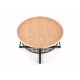 Coffee Table FLORENCE natural oak / black