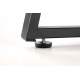 Coffee Table FLORENCE natural oak / black