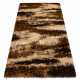 Alfombra SHAGGY S304 Living marron / beige 