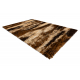 Alfombra SHAGGY S304 Living marron / beige 