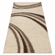 Tapis SHAGGY 058 crème / marron 