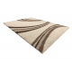 Tapis SHAGGY 058 crème / marron 