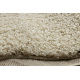 Tapis SHAGGY 058 crème / marron 
