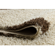 Tapis SHAGGY 058 crème / marron 