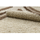 Alfombra SHAGGY 058 crema / marron 