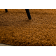 SHAGGY kilimas S001 Cocoa rudas