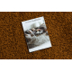 SHAGGY kilimas S001 Cocoa rudas