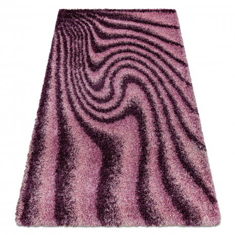 Tapis SHAGGY S360 Living Vagues rose 