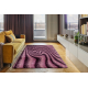 SHAGGY teppe S360 Living Bølger rosa 