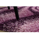 SHAGGY teppe S360 Living Bølger rosa 