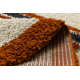 Alfombra ovalada SHAGGY 4128 beige / marron 