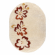 Alfombra ovalada SHAGGY 4192 beige / marron 