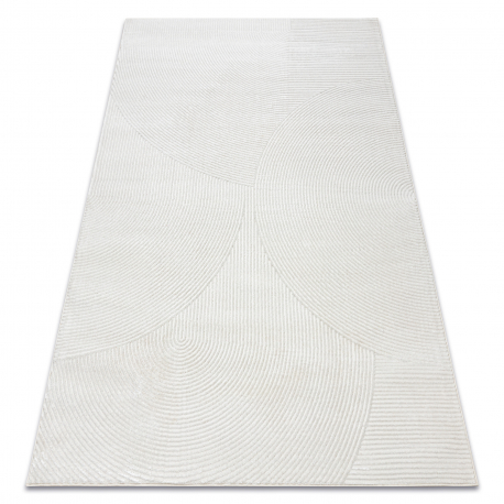 Kilimas BALANCE 0194 kremas - Geometrinis, struktūrinis, glamour
