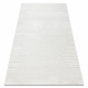 Teppe BALANCE 1503 krem - Geometrisk, strukturelt, glamour