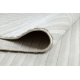 Teppe BALANCE 1503 krem - Geometrisk, strukturelt, glamour