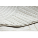 Teppe BALANCE 1503 krem - Geometrisk, strukturelt, glamour