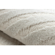 Carpet BALANCE 1503 cream - Geometric, structural, glamour