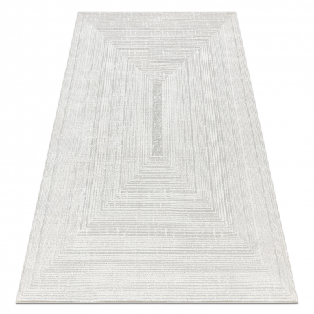 Kilimas BALANCE 8788 kremas - Geometrinis, struktūrinis, glamour