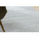 Tapis BALANCE 1503 gris - Géométrique, structurel, glamour