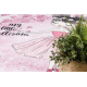BAMBINO 2185 Waschteppich Ballerina, Kätzchen für Kinder Anti-Rutsch rosa - ZWEITKLASSIGES PRODUKT
