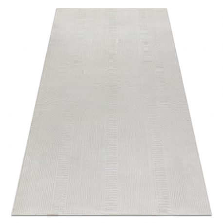Tapis BALANCE 9086 crème - Géométrique, structurel, glamour
