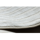 Dywan BALANCE 1918 krem - Geometryczny, strukturalny, glamour 