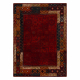 Wool carpet OMEGA LUMENA ethnic, ruby