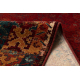 Wool carpet OMEGA LUMENA ethnic, ruby